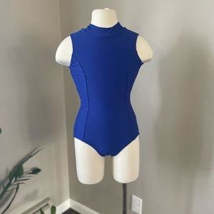 royal blue ballet leotard